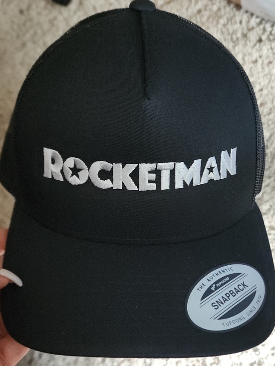 The Classic Other - The Classics Black Mesh Trucker Hat with Gold Logo